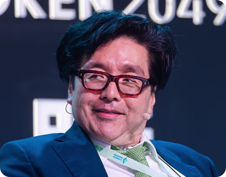 Lando Norris at TOKEN2049
